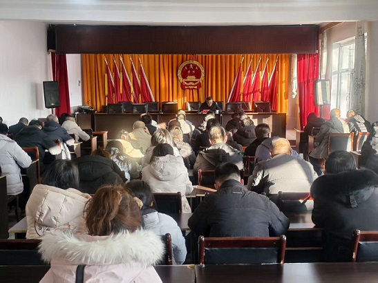 縣委宣講團開展黨的二十屆四中全會精神宣講